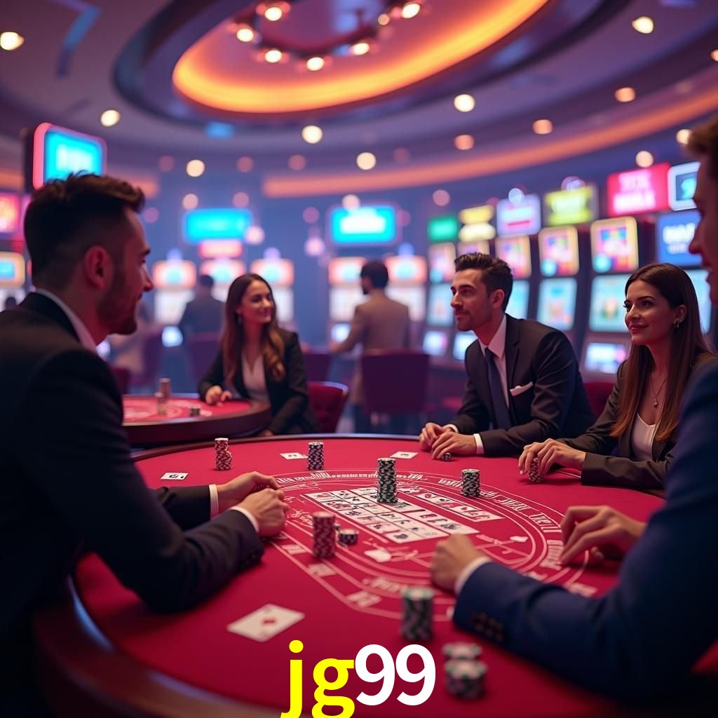 A Experiência Imersiva dos Cassinos Ao Vivo no jg99